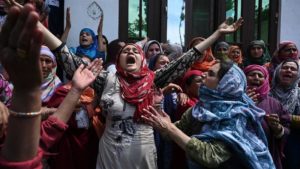 Kashmir Kashmir, Tentara India, Protest