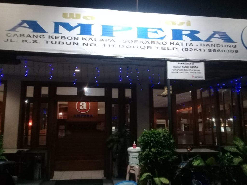 RM Ampera RM Ampera, Kuliner, New Normal
