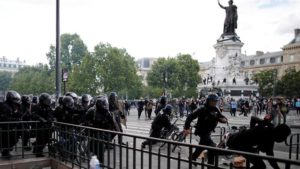 Protes di Paris Protes, Paris, Polisi, Rasisme