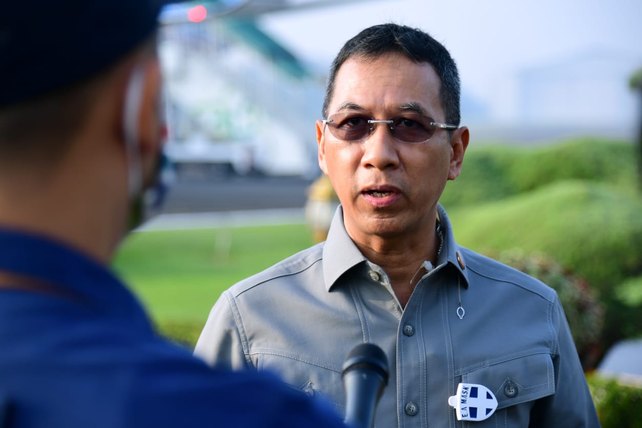 Sekretariat Presiden, Heru Budi Hartono, Kunjungan, New Normal