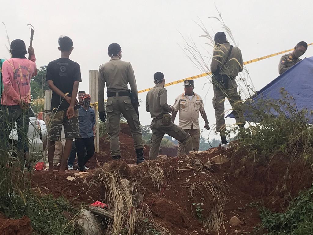 Satpol PP Satpol PP, Kabupaten Bogor, Penambangan, Ilegal