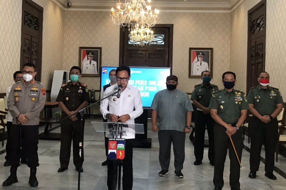 Wali Kota Bogor Kota Bogor, PSBB