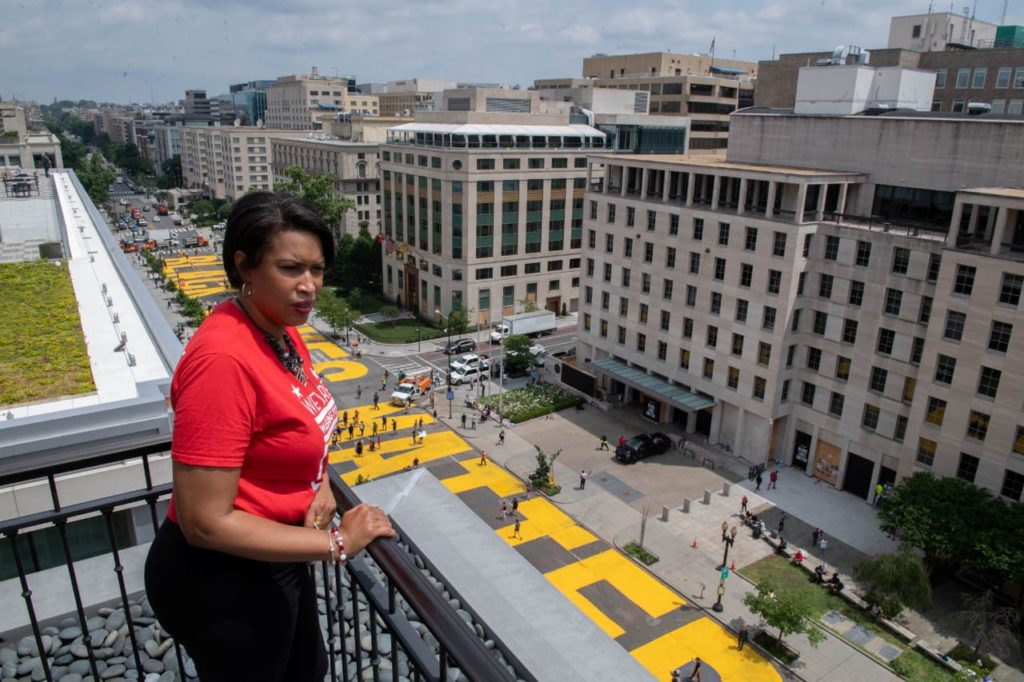 Washington DC, Muriel Bowser, Black Lives Matter