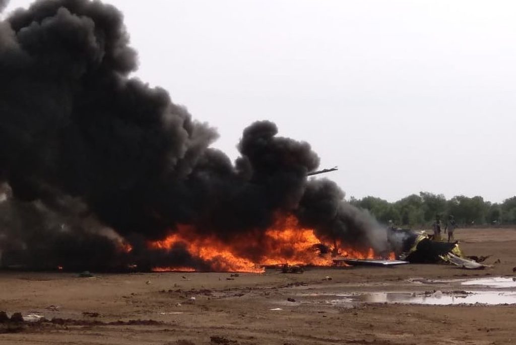 Helikopter MI-17 Helikopter MI-17, TNI AD, Jatuh, Terbakar