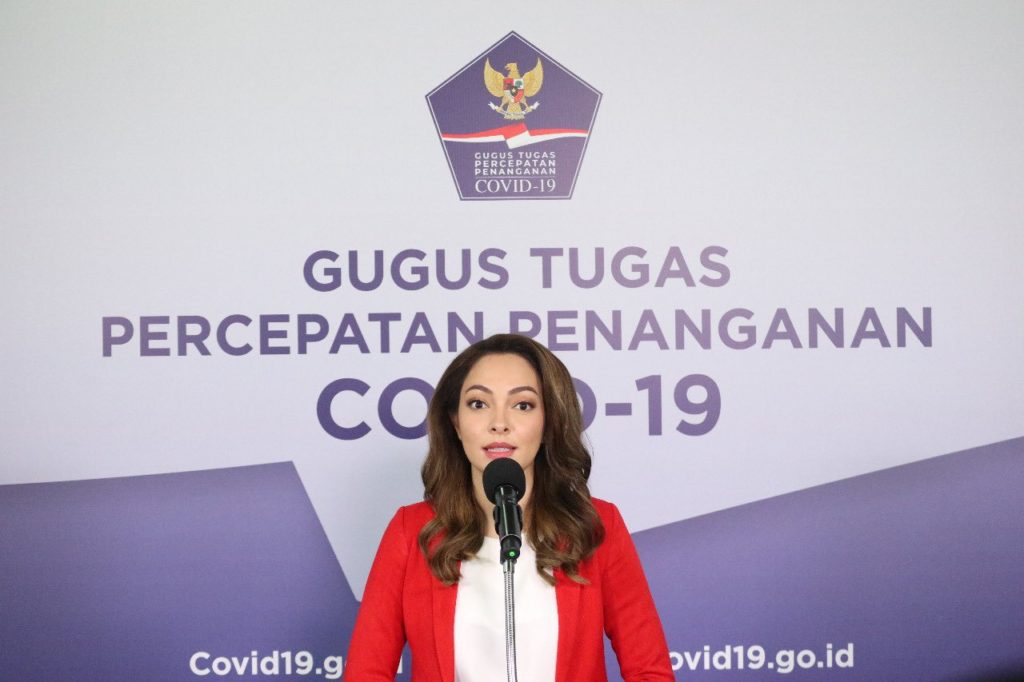 Reisa Broto Asmoro Gugus Tugas Nasional, Covid-19, Dokter Reisa, Pedagang, Pasar, Masker