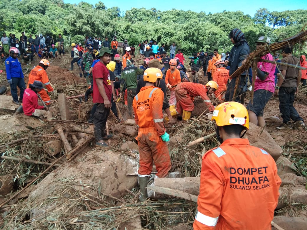 Dompet Dhuafa, Banjir, Longsor, Jeneponto,