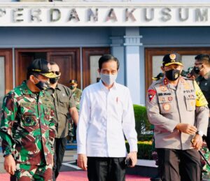 Presiden Jokowi Presiden Jokowi, Kunjungan, Jawa Tengah, Covid-19, Proyek