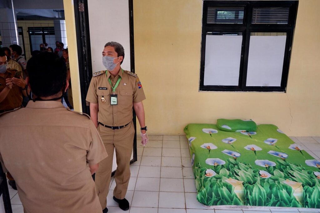 Dedie Rachim, Covid-19, Rusunawa, Isolasi