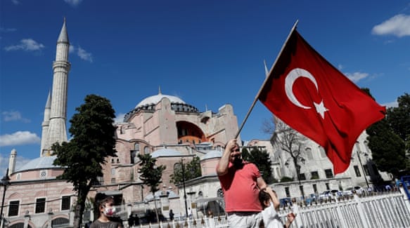 Keprihatinan, Dunia, Hagia Sophia, Turki