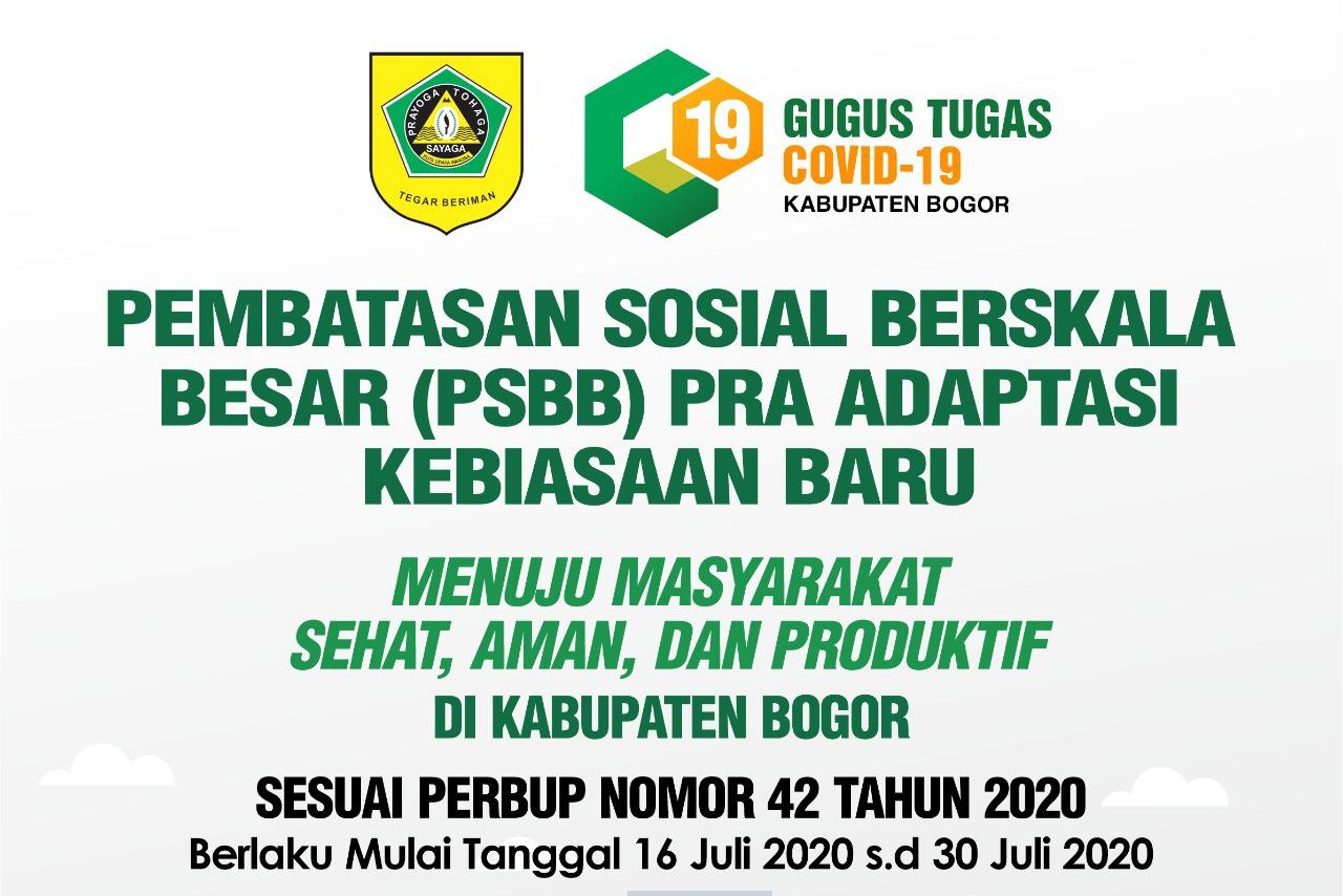 GTPP Covid-19, Kabupaten Bogor, PSB Pra AKB
