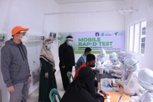 Dompet Dhuafa Waspada, Mobile Rapid Test Dompet Dhuafa Waspad, Mobile Rapid Test