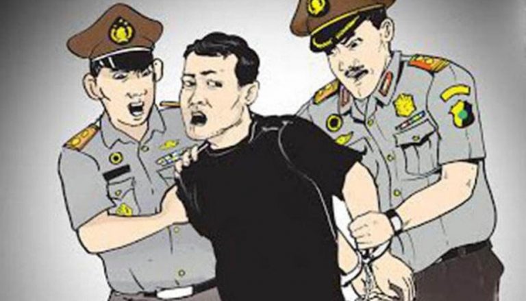 Penangkapan Polisi, Penangkapan