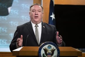 Mike Pompeo Mike Pompeo, AS, PBB, WHO