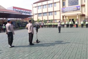 Apel Gelar Pasukan Ops Patuh Lodaya 2020 Kapolresta Bogor,