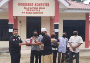 BLK Lubuksikaping Kabupaten Pasaman Santri, BLK, Pasaman, Masker, Pesantren,