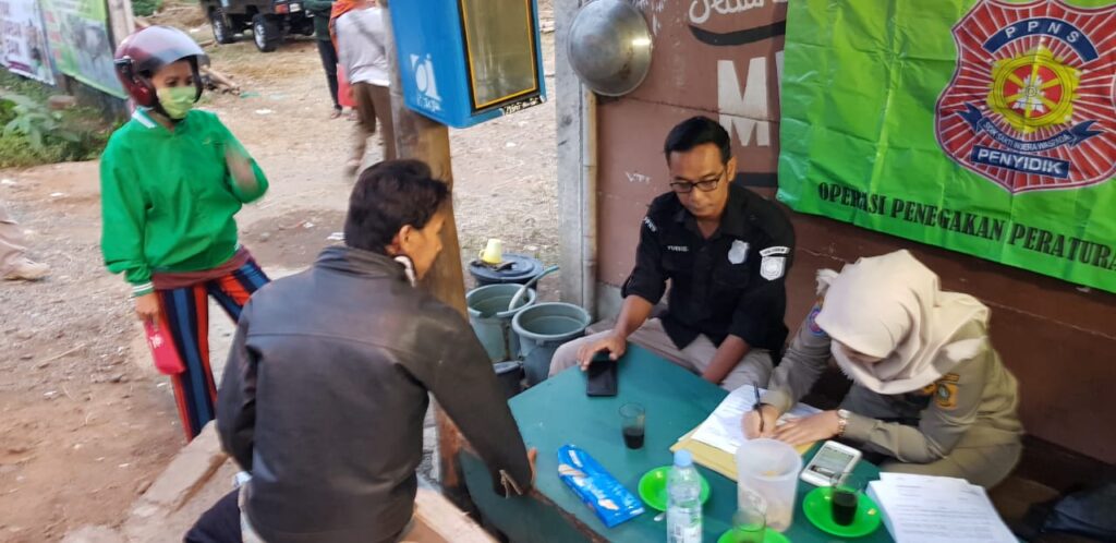 Satpol PP Kabupaten Bogor Satpol PP, Kabupaten Bogor, OTT, Sampah