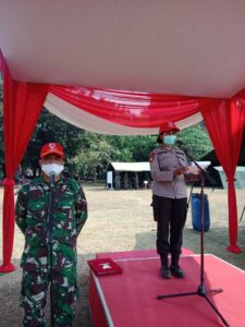 Bripda Carolina Apriliyanti Polwan, Polres Bogor, Bripda Carolina Apriliyanti, HUT RI 75