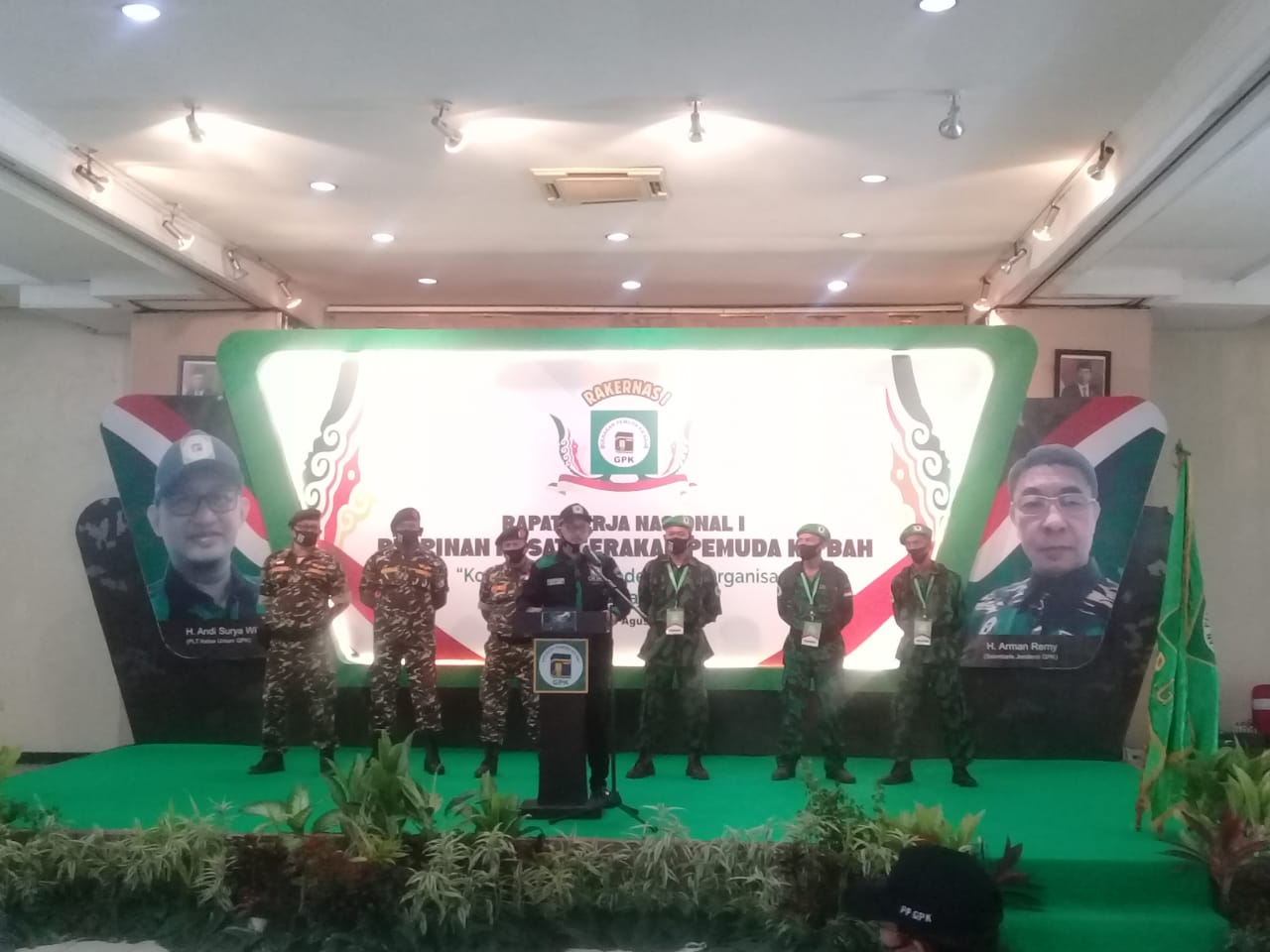 Rakernas, GPK, Konsolidasi, Modernisasi, Organisasi