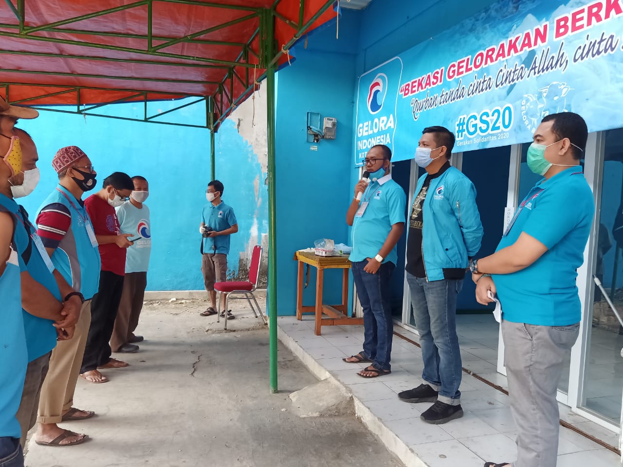 Rian Amirul Hakim, Partai Gelora, Kota Bekasi, Qurban,