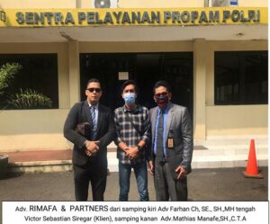 RIMAFA Law Firm & PARTNERS RIMAFA, Polisi, Ciputat