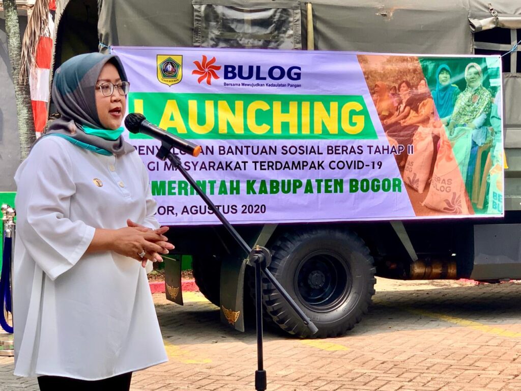 Bansos, Bupati Bogor, Hotline, Bulog, Pengaduan