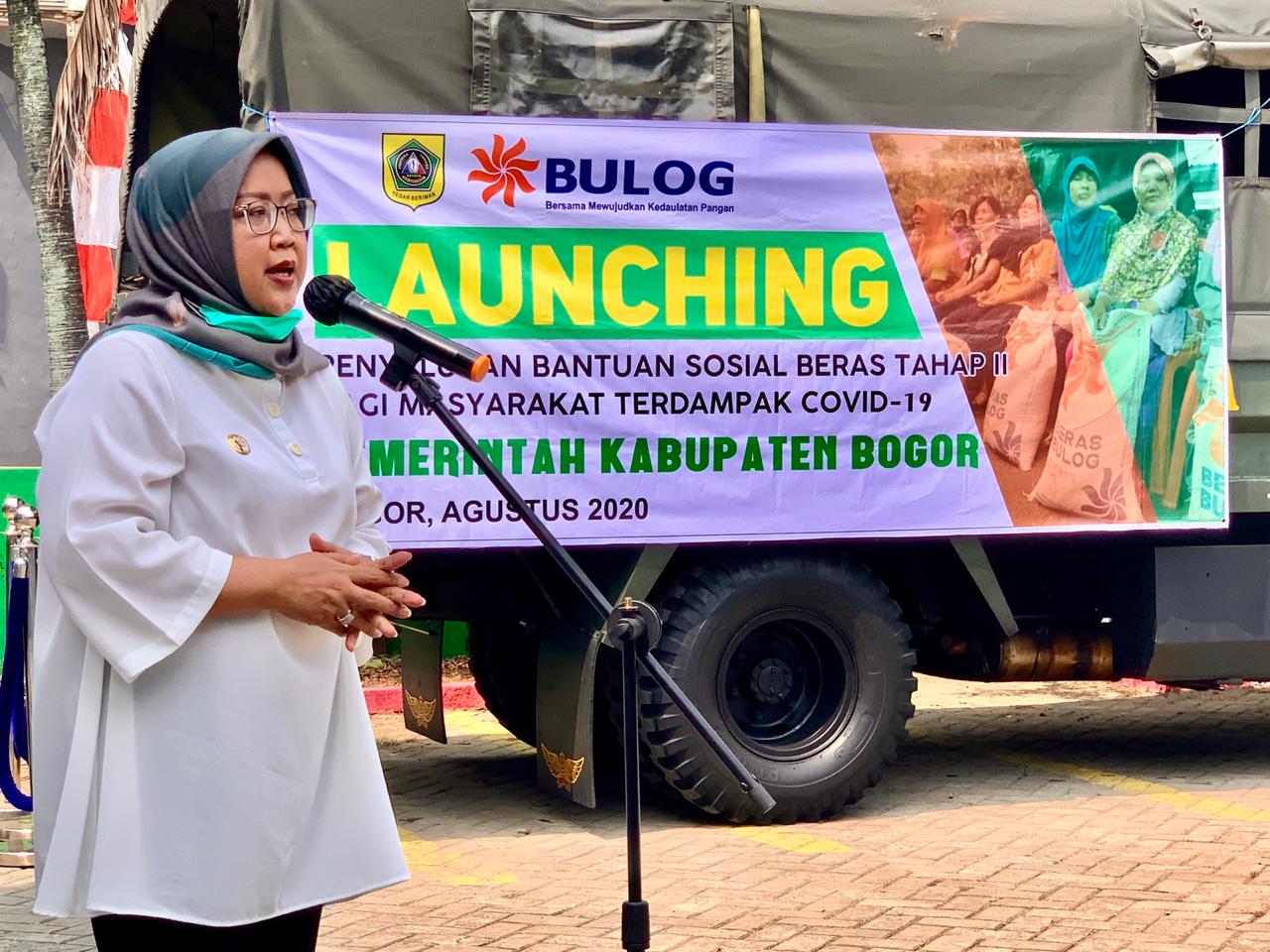 Bansos, Bupati Bogor, Hotline, Bulog, Pengaduan