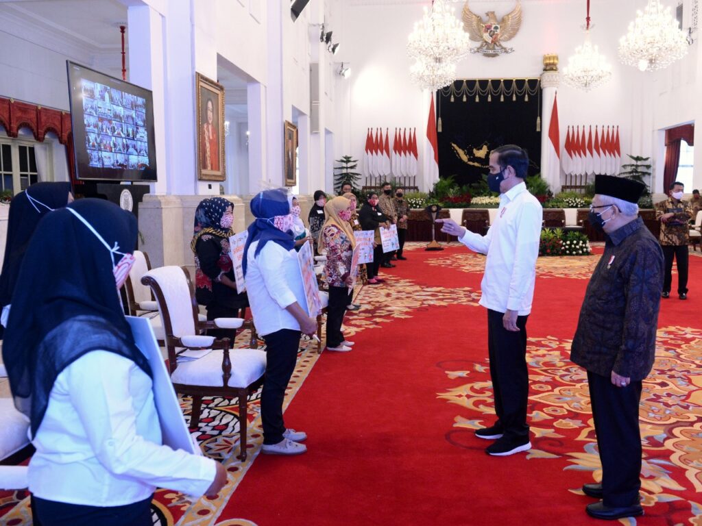 Presiden Luncurkan Program Banpres Produktif Usaha Mikro Presiden, Program Banpres, Produktif, Usaha Mikro