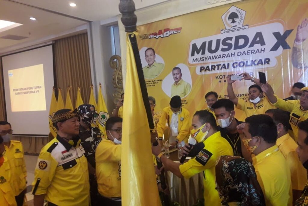 Musda ke-X, Rusli Prihatevy Pimpin Partai Golkar Kota Bogor Musda, Rusli Prihatevy, Golkar, Kota Bogor