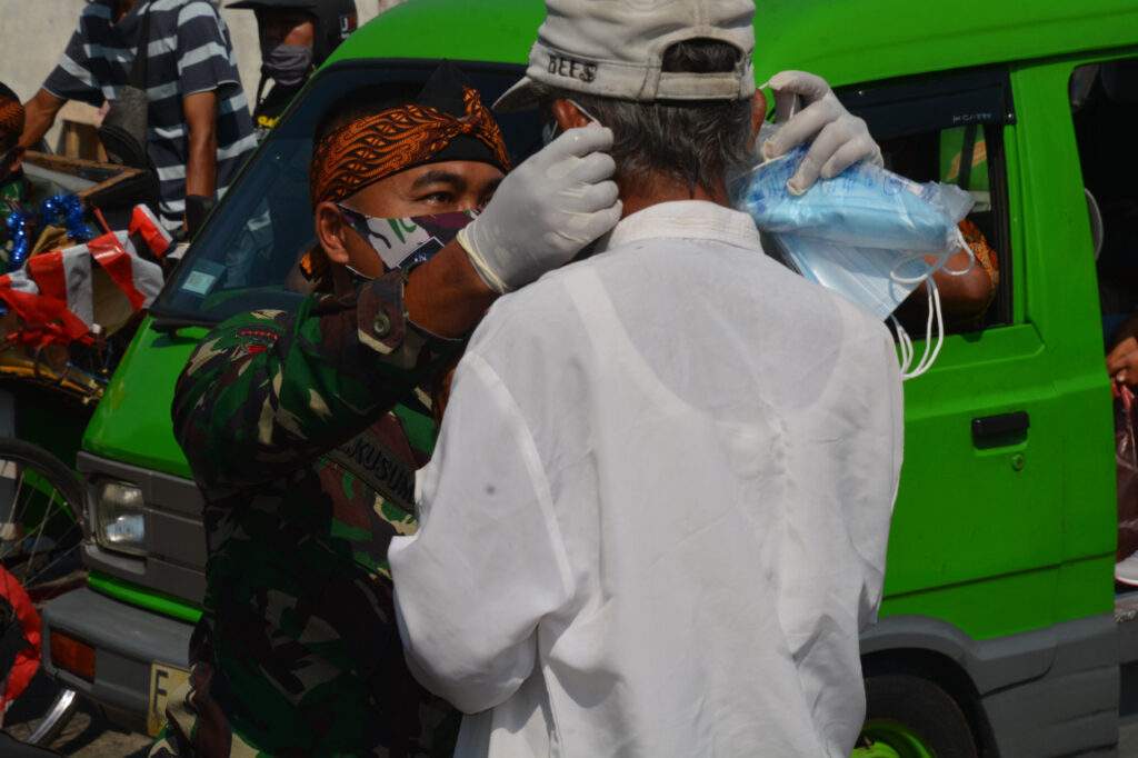 Kasrem 061/Sk, Deddy Suryadi, Masker, Korem