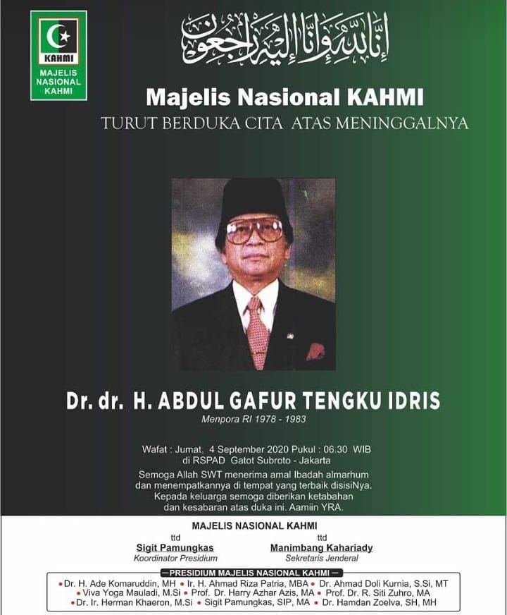 Mengenang Bang Gafur Harry Azhar Azis, Abdul Gafur, HMI, Asas Tunggal