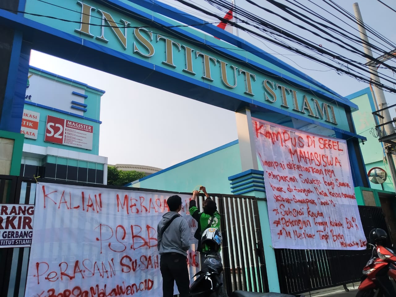 Kampus, STIAMI, Segel, Mahasiswa