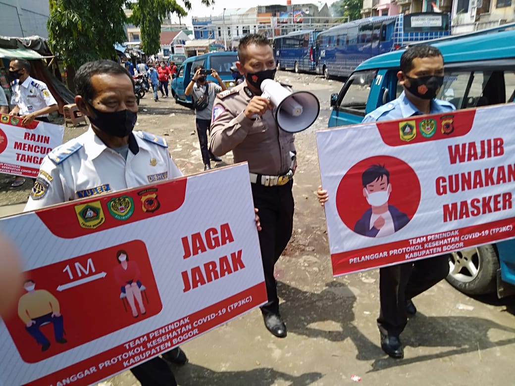 Sat Lantas, Polres Bogor, Protokol, Kesehatan