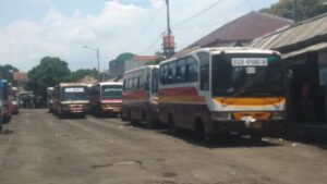 Para Pengemudi Bus Miniarta Keluhkan Pemotongan Bansos Tunai Pengemudi, Bus Miniarta, Pemotongan, Bansos, BST