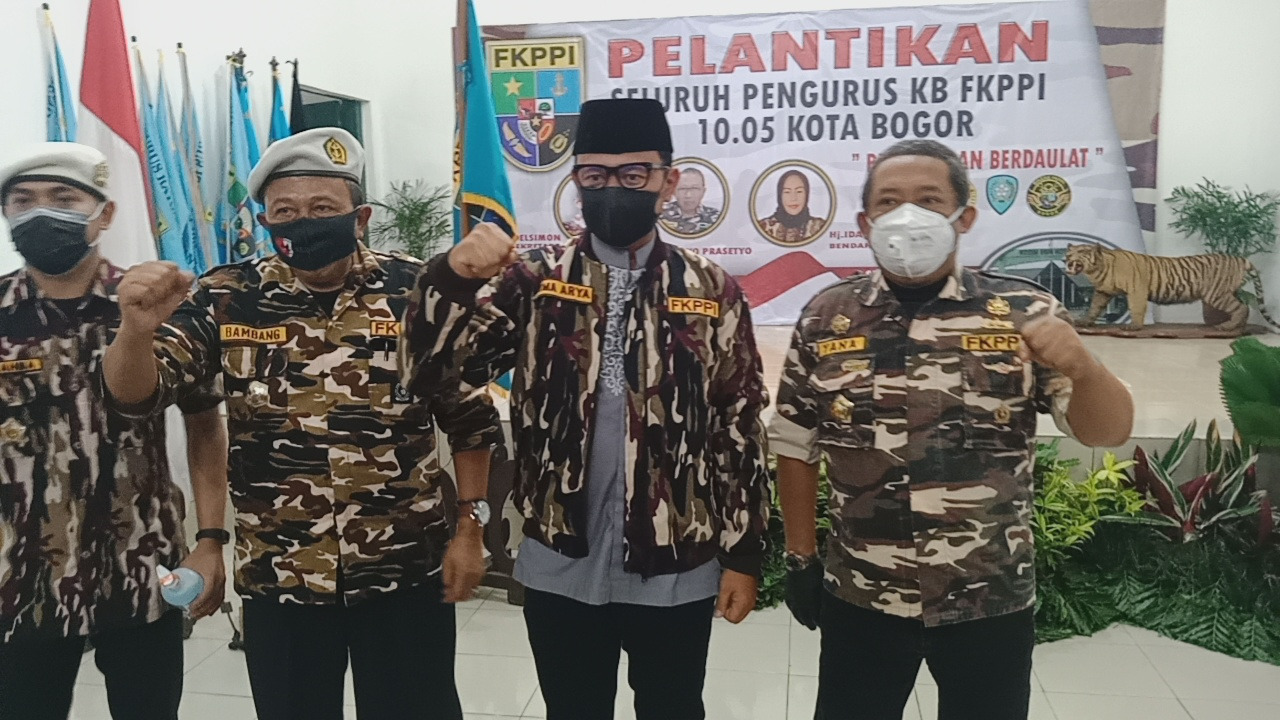 KB FKPPI, Kota Bogor, Pelantikan, Bambang Eko, Terima Kasih