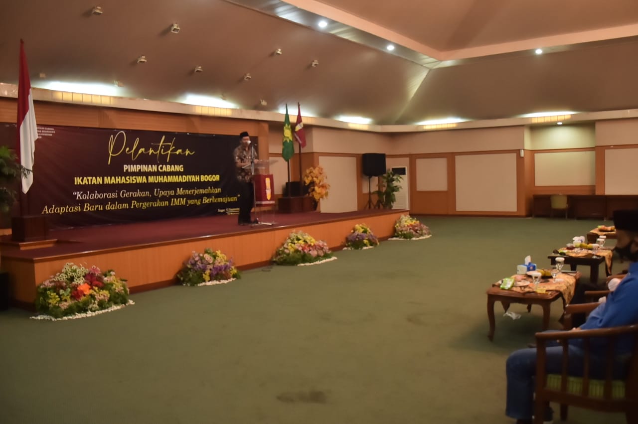 Pelantikan, IMM, Bogor, Kadispora, Komitmen, Amanah
