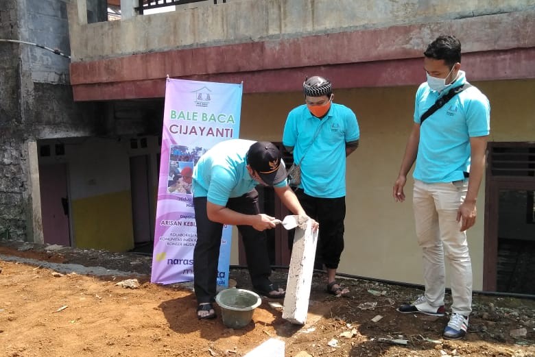 Gerakan Literasi Desa, Bangun Bale Baca Cijayanti Literasi, Desa, Bale Baca, Cijayanti