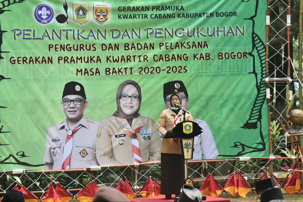 Bupati Bogor, Pramuka, Produktif, Inovatif, Kreatif
