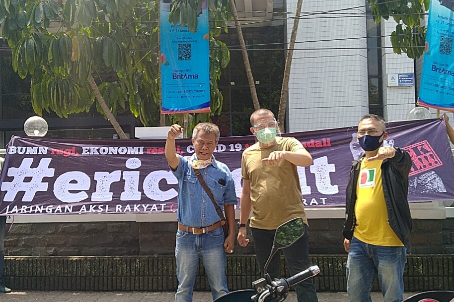 #erickout, Puluhan Organisasi Desak Erick Thohir Mundur #erickout, Organisasi, Erick Thohir, BUMN