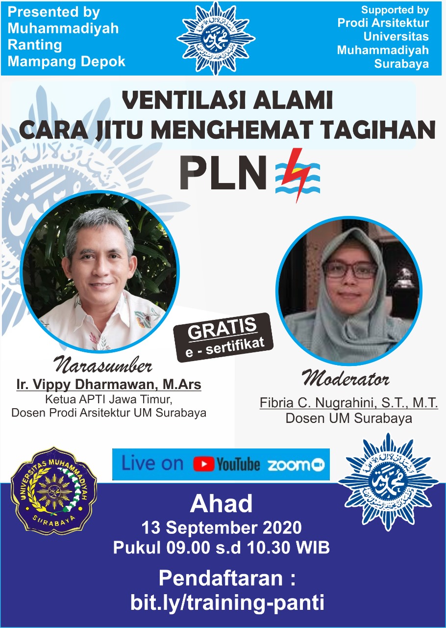 Panti Asuhan, Muhammadiyah, Mampang, Webinar