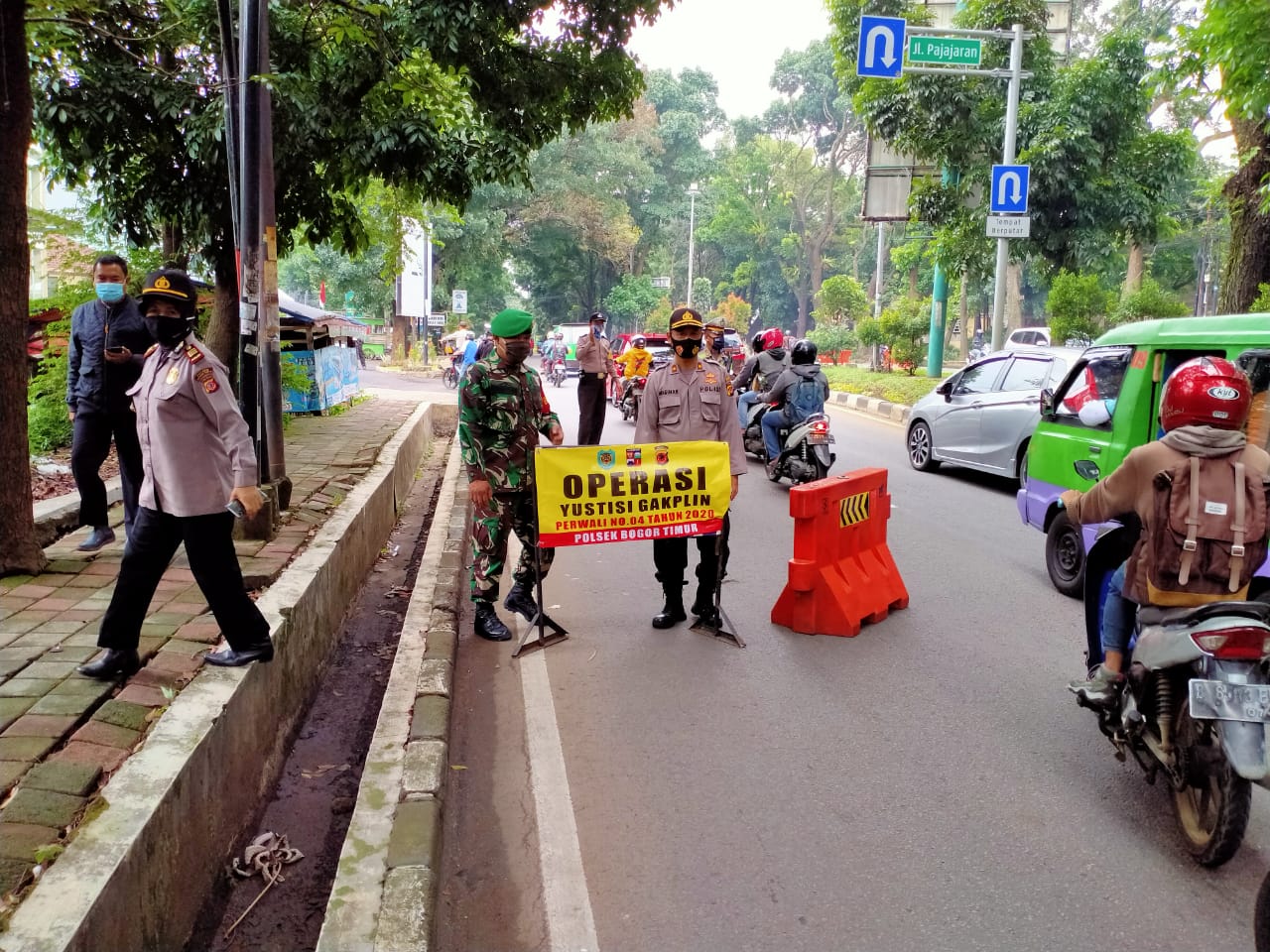 Strategis, Polresta Bogor, Covid-19
