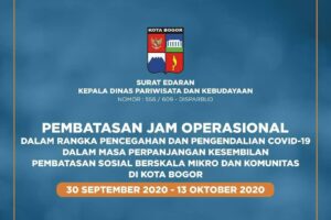 Mendadak Berubah, Pemkot Bogor Batasi Aktivitas Usaha hingga Jam 18:00 Pemkot Bogor, Aktivitas, Usaha, PSBMK