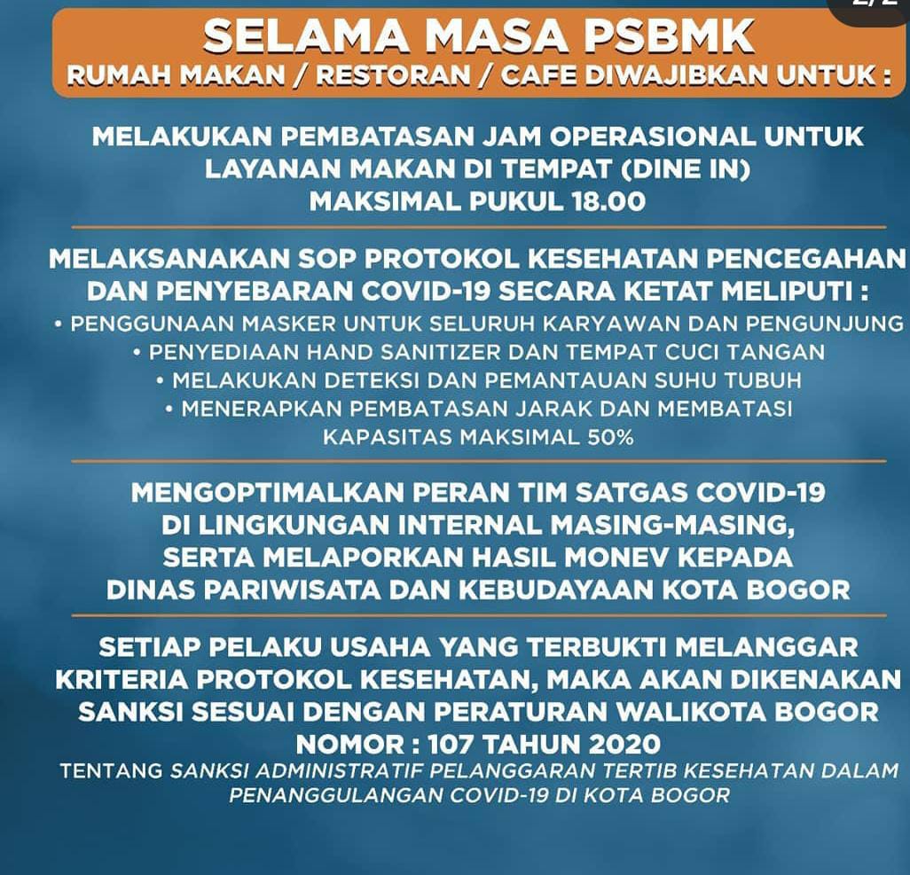 Pemkot Bogor, Aktivitas, Usaha, PSBMK