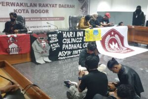 Demonstrasi Mahasiswa Bogor Tolak Omnibus Law Demonstrasi, Mahasiswa, Bogor, Omnibus Law