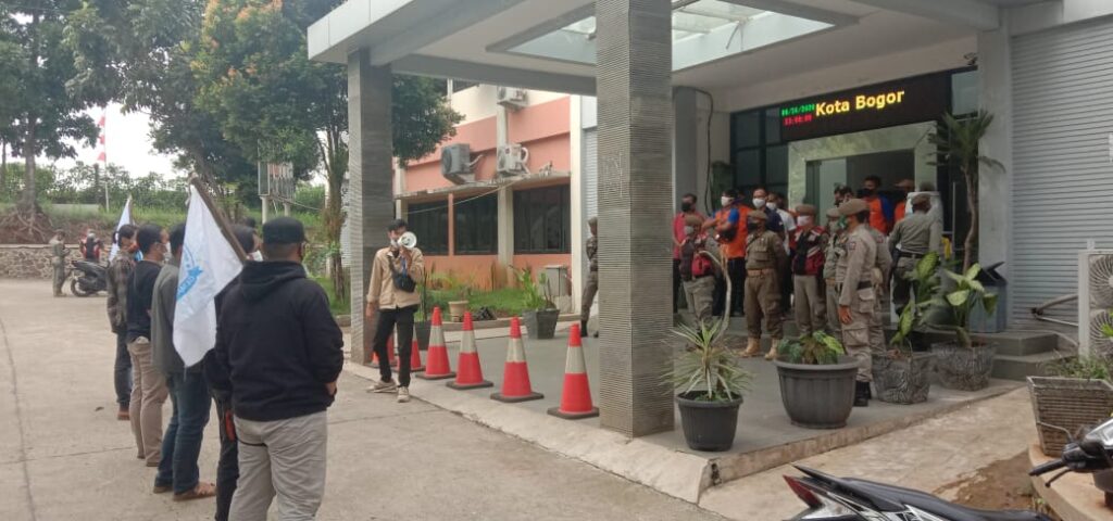 Mahasiswa Tuntut Transparansi Anggaran Covid-19 di Kota Bogor Mahasiswa, Transparansi, Anggaran, Covid-19, Kota Bogor