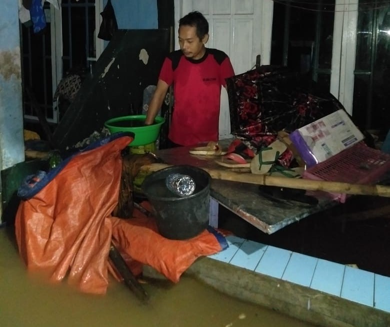 Hujan Deras, Puluhan Rumah di Bogor Utara Terendam Banjir Hujan, Rumah, Bogor Utara, Banjir