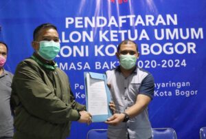 Punyai Visi dan Mindset, Andri Amarald Daftar Caketum KONI Kota Bogor Visi, Mindset, Andri Amarald, KONI, Kota Bogor