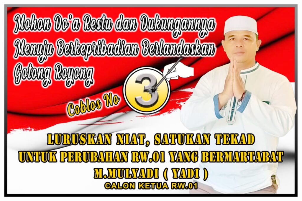 Warga Dorong M. Mulyadi Jadi Kandidat Ketua RW 01 Keluruhan Curug M. Mulyadi, Kandidat, RW, Kelurahan Curug