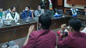 Tolak Omnibus Law, Mahasiswa Duduki Gedung DPRD Jatim Omnibus Law, Mahasiswa, DPRD, Jatim