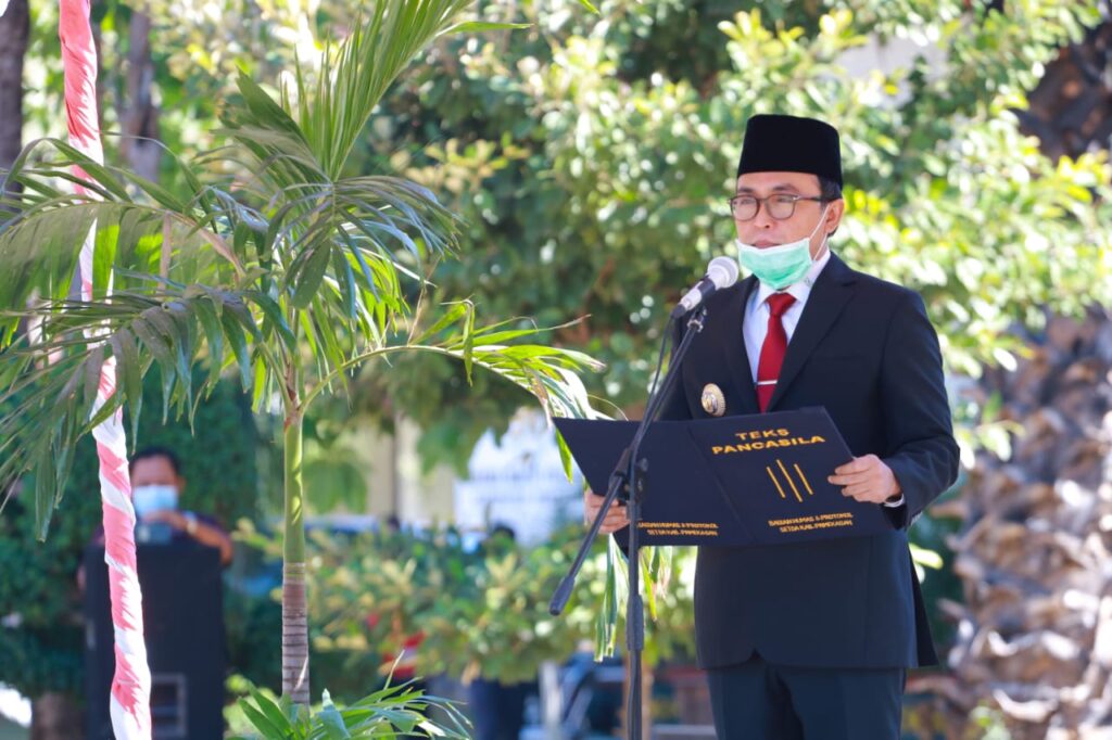 Bupati, Baddrut Tamam, Upacara, Pancasila
