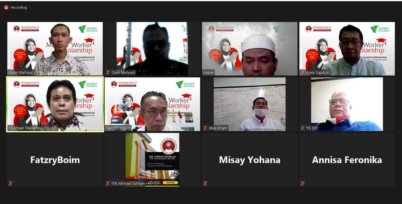 MoU, DD, ITB Ahmad Dahlan, Pendidikan, Migran
